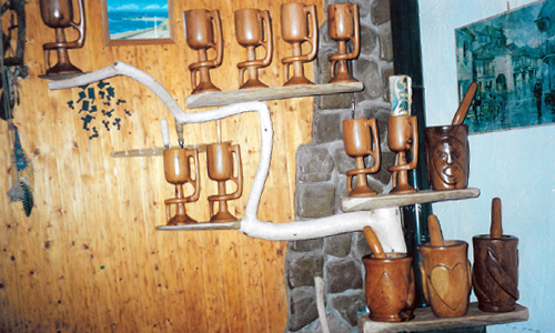 Artesanía en madera